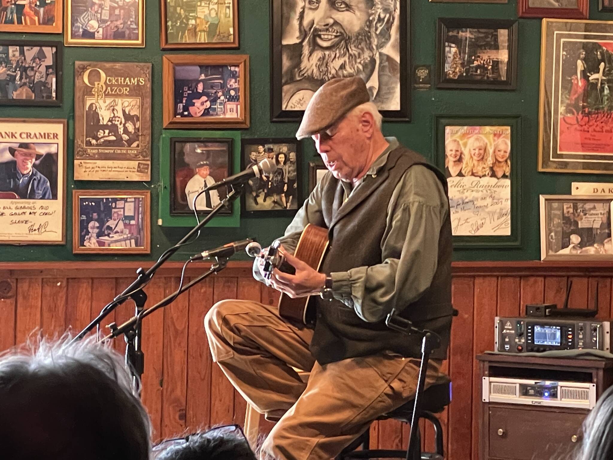 Hank Cramer performs as the opening artist at Galway Bay’s 19th annual Celtic Music Fest on Oct. 18 at the Ocean Shores pub and restaurant. The festival will run until Sunday, Oct. 23. (Michael S. Lockett / The Daily World)
