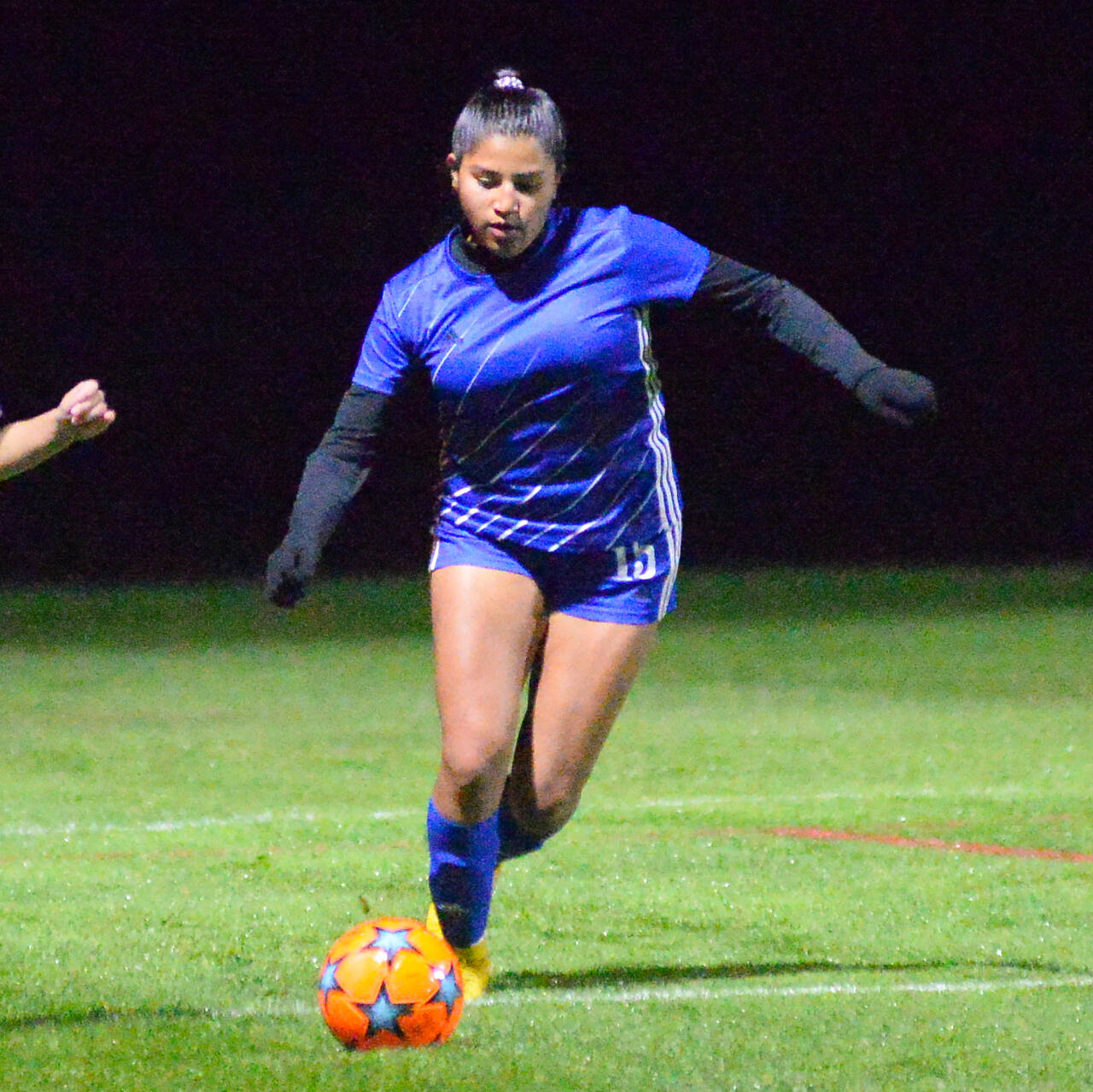 DAILY WORLD FILE PHOTO 
Elma junior defender Diana Guzman was named to the 1A EVergreen League First Team on Tuesday.