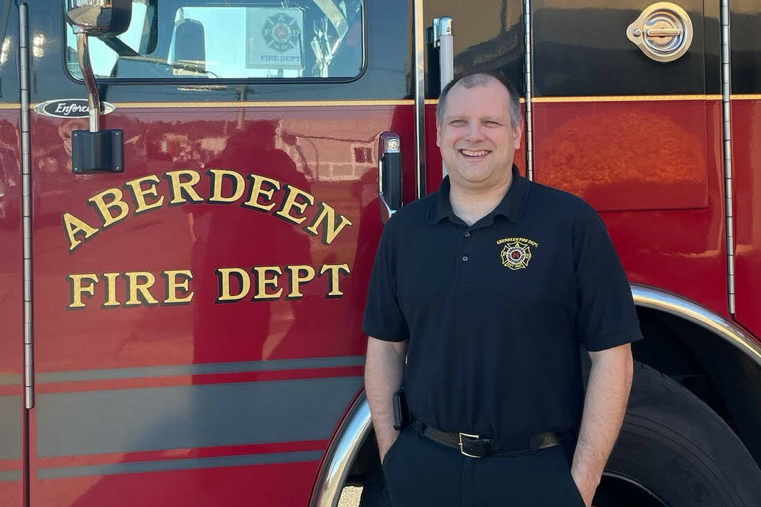 Dave Golding has been announced as the new fire chief for the Aberdeen Fire Department. (Courtesy photo / AFD)