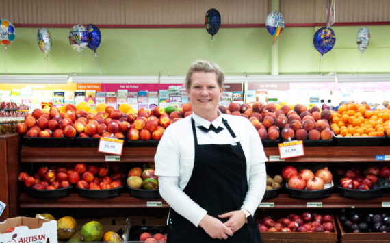 Crystal Larson and the rest of the friendly staff at Swanson's Hoquiam location provide convenient, healthy meals and down-home service.