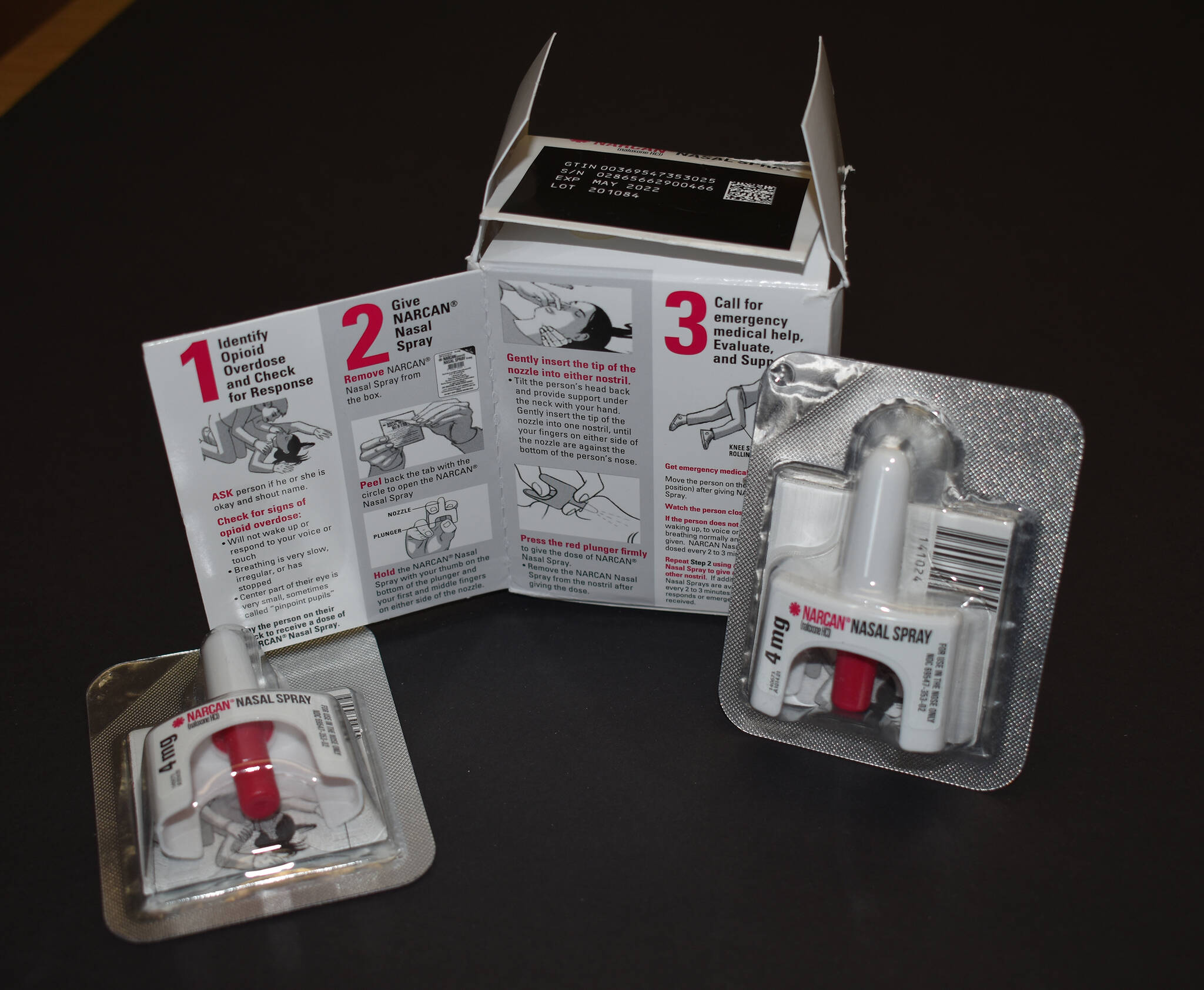 Grays Harbor County Public Health has provided schools with NARCAN kits, which contain naloxone nasal spray, an anti-overdose medication.
Grays Harbor Public Health