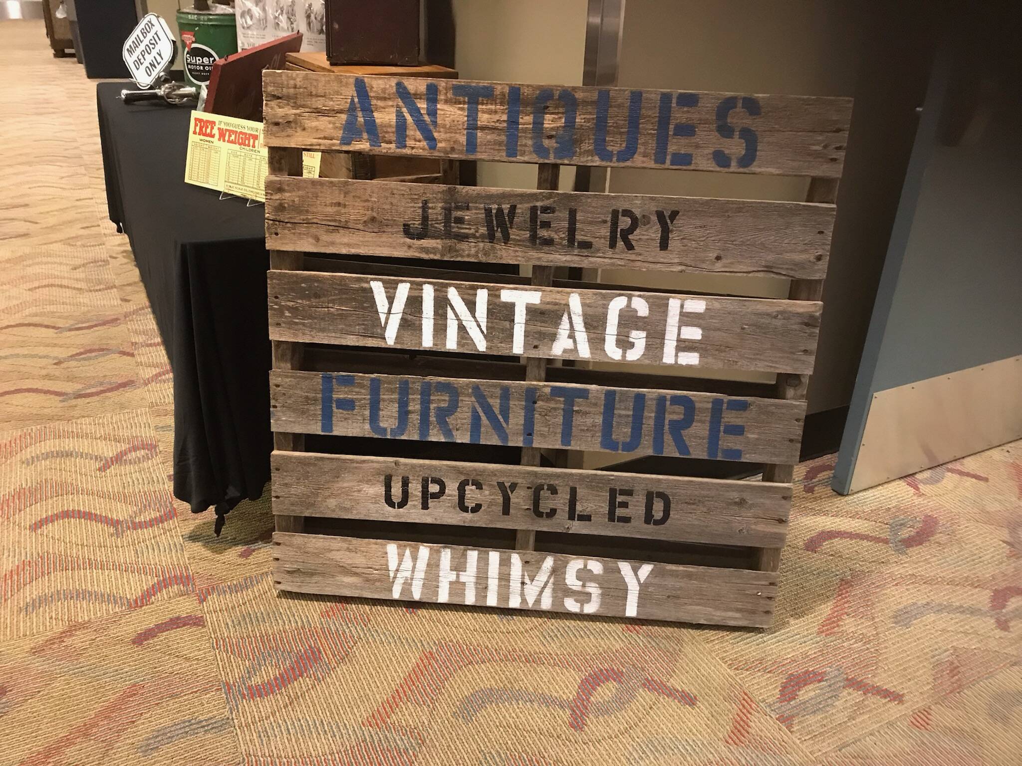 Photo Courtesy of Dianne Hansen 
While antiques will be the main attraction at the Ocean Shores Renewed Antique Show, guests will also have the opportunity to check out some upcycled, vintage, whimsical, and one-of-a-kind items over the duration of the three-day event at the Ocean Shores Convention Center.
