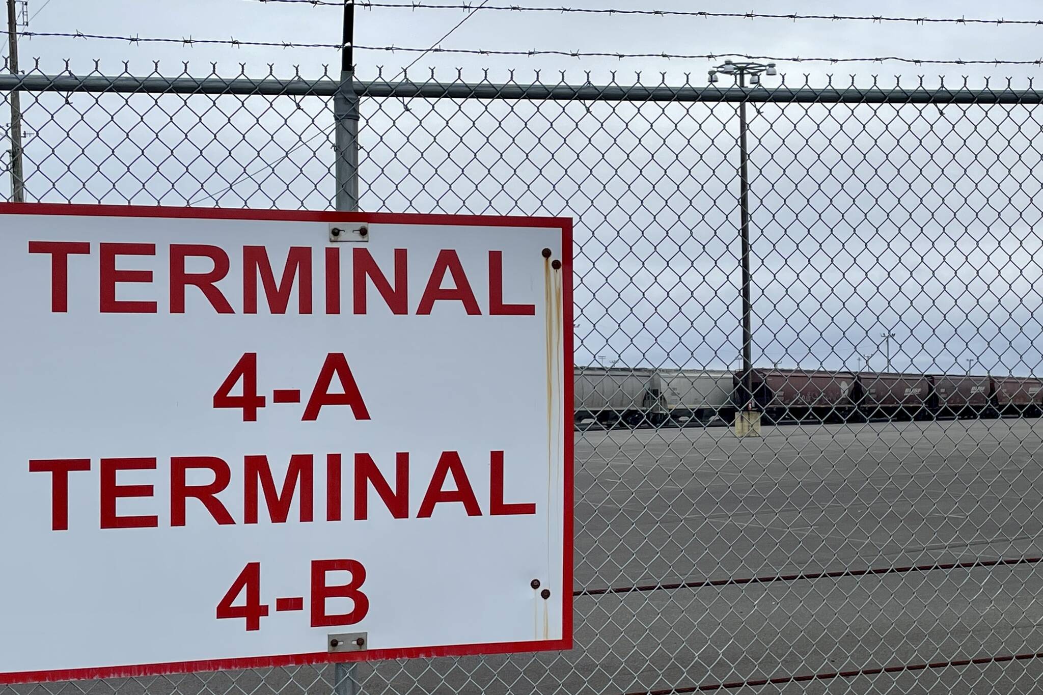 Terminal 4 is the focus of a planned expansion with a cost of nearly $50 million for the Port of Grays Harbor. (Michael S. Lockett / The Daily World)