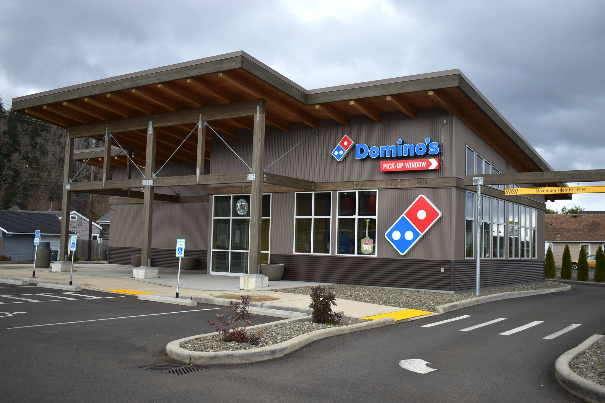 Matthew N. Wells / The Daily World
Monika Kuhnau, new partner at Harbor Architects LLC., in Aberdeen, spoke about a few of the projects she’s really liked being a part of since she started at the firm full-time in 2013. Domino’s — 2619 Simpson Ave., in Hoquiam — is one of those projects she mentioned. “More recently, working on the design on the new Domino’s store in Hoquiam. That was a really fun one to do,” Kuhnau said.