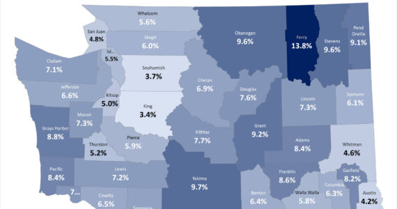 Photo Courtesy of ESD
Grays Harbor County saw its unemployment rate rise for the fourth consecutive month to 8.8% in January, positioning the county as the seventh highest jobless rate across the state, according to new data released by the Washington Employment Securities Department. The increase is 1.2% higher than what was reported in December 2022
