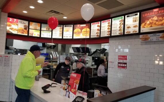 Arby’s officially opened for business in Elma on Tuesday, March 21 and welcomed the first of what is expected to be many customers in its future.