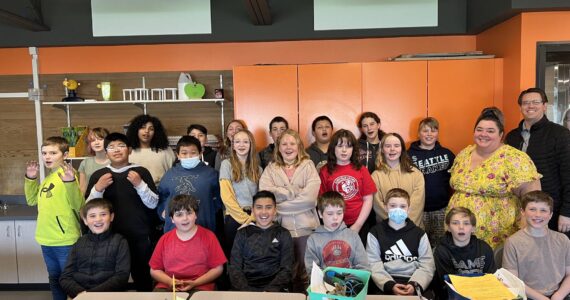 Clayton Franke / the daily world
Andrea Andrews’ fifth grade class.