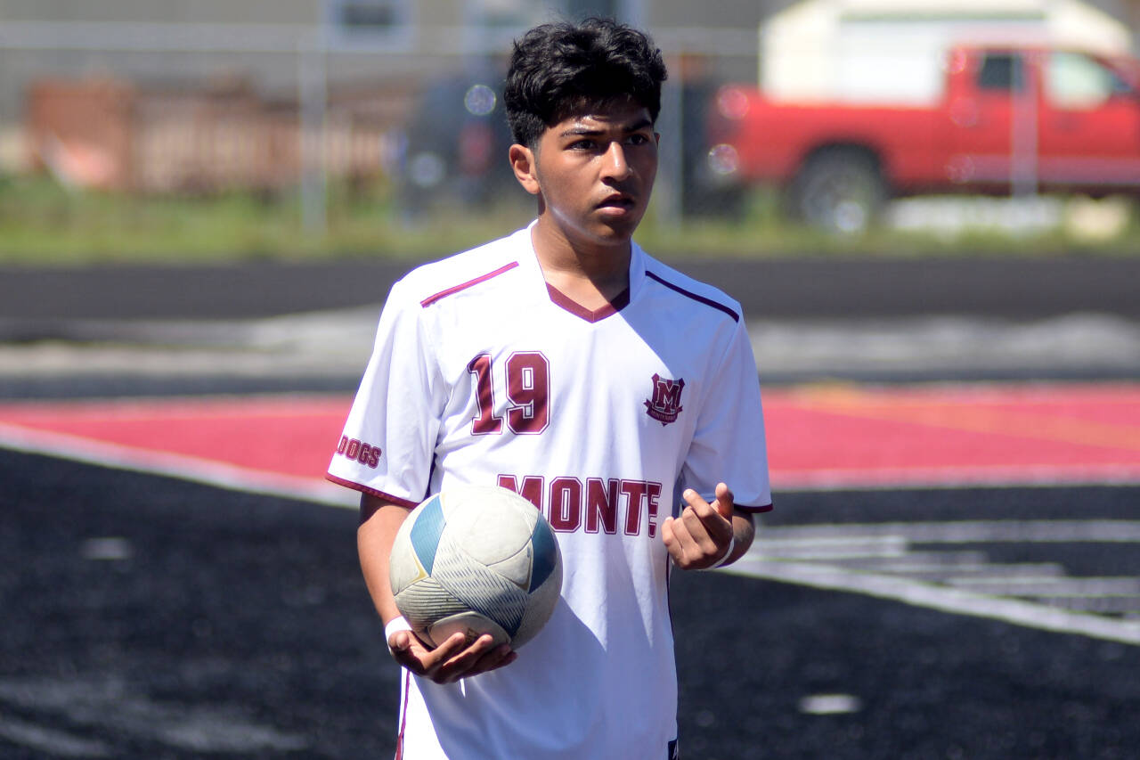 DAILY WORLD FILE PHOTO Montesano midfielder Cristofer Tobar and the district-champion Bulldogs will enter the state-tournament as the No. 2 seed and will host a game on Friday, the WIAA announced on Sunday.