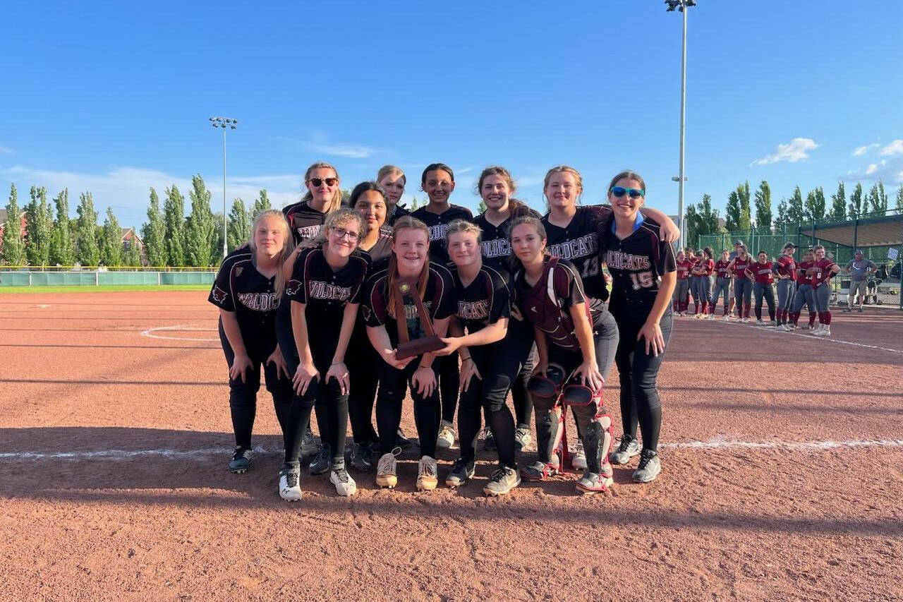 SUBMITTED PHOTO The Ocosta Wildcats finished third in the state after beating Okanogan 6-3 in the 2B State Tournament’s third/fourth-place game on Saturday in Yakima.