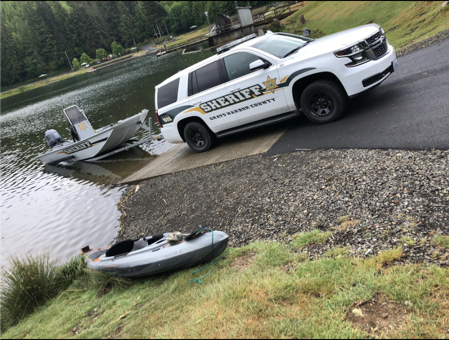 The photo attached to the post Grays Harbor Sheriff's Office made about the drowning on Saturday.
(Provided photo)