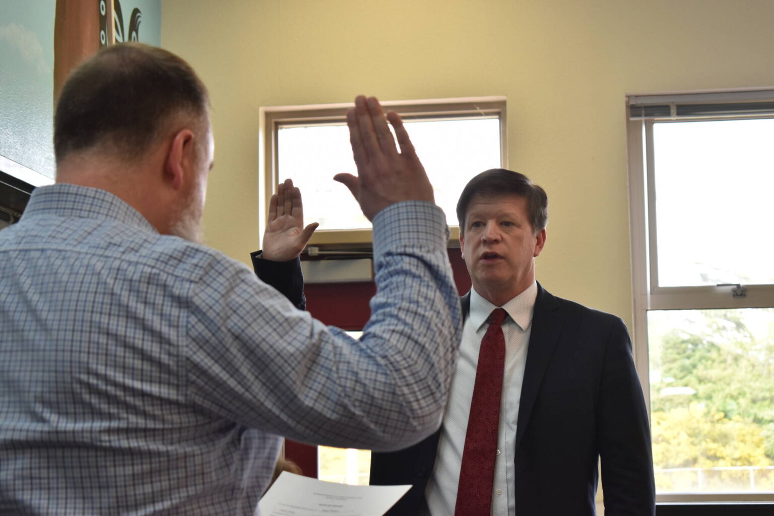 North Beach superintendent sworn in The Daily World