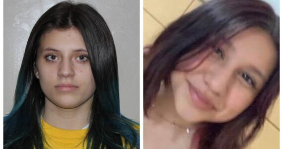 Police are seeking information on a pair of missing teenagers: Saphira Orling, 14, left, and Leticia Encarnacion-Dimas, 15, right. (Composite image)
