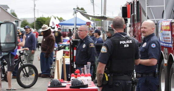 Public safety organizations, disaster relief groups and more took part in the county’s Emergency Preparedness Expo on July 22. (Michael S. Lockett / The Daily World)