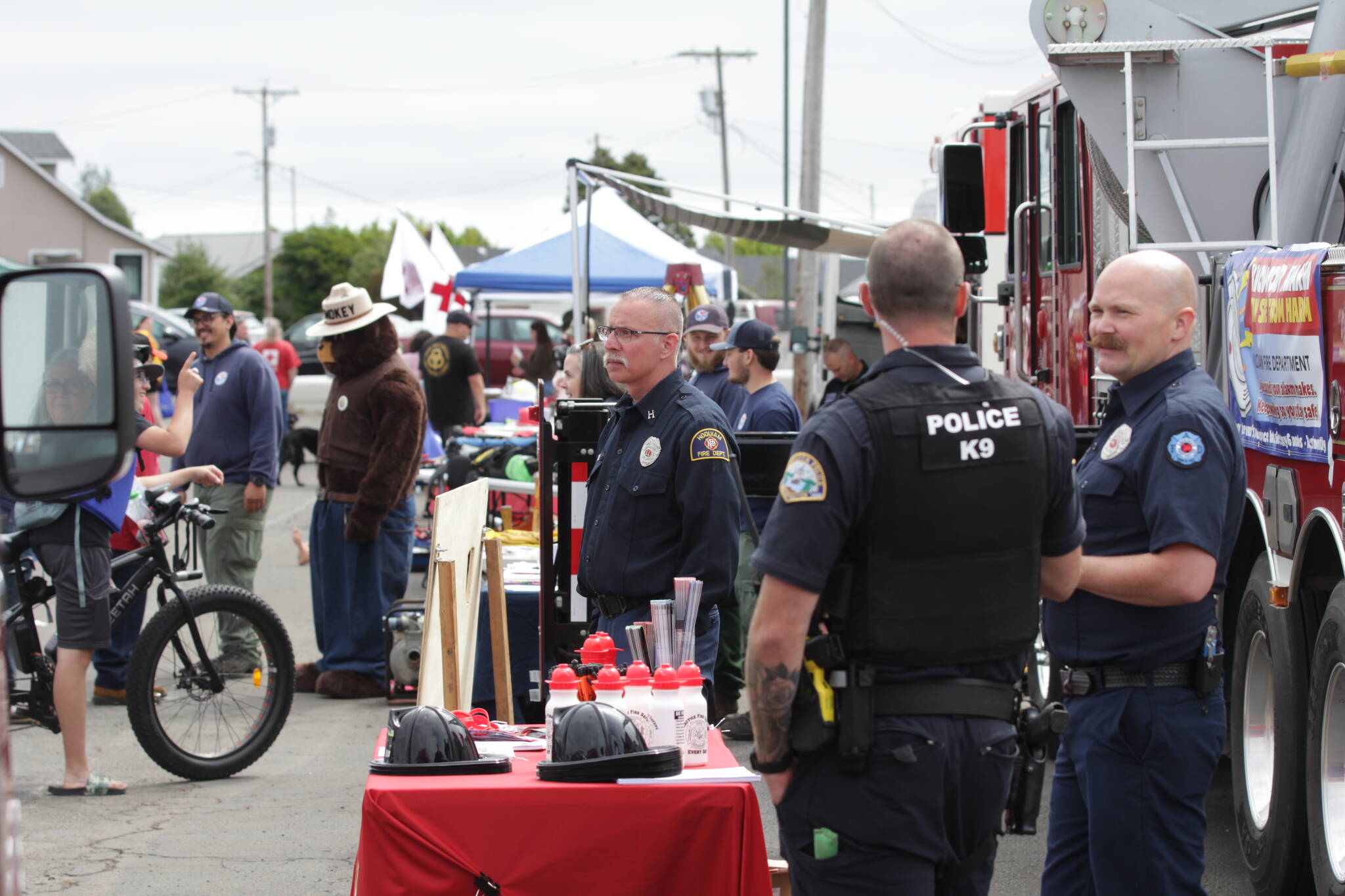 Michael S. Lockett / The Daily World
Public safety organizations, disaster relief groups and more took part in the county’s Emergency Preparedness Expo on July 22.