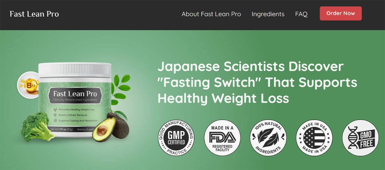 Fast Lean Pro Reviews: Does It Work for Weight Loss? What They Won't Tell  You! | The Daily World