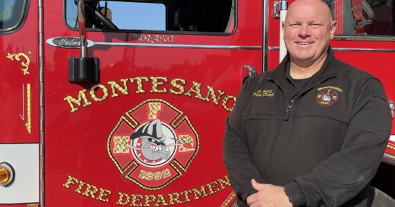 Michael S. Lockett / The Daily World
Montesano Fire Chief David Busz has been at the job for close to a year, working to sharpen the department for the future.