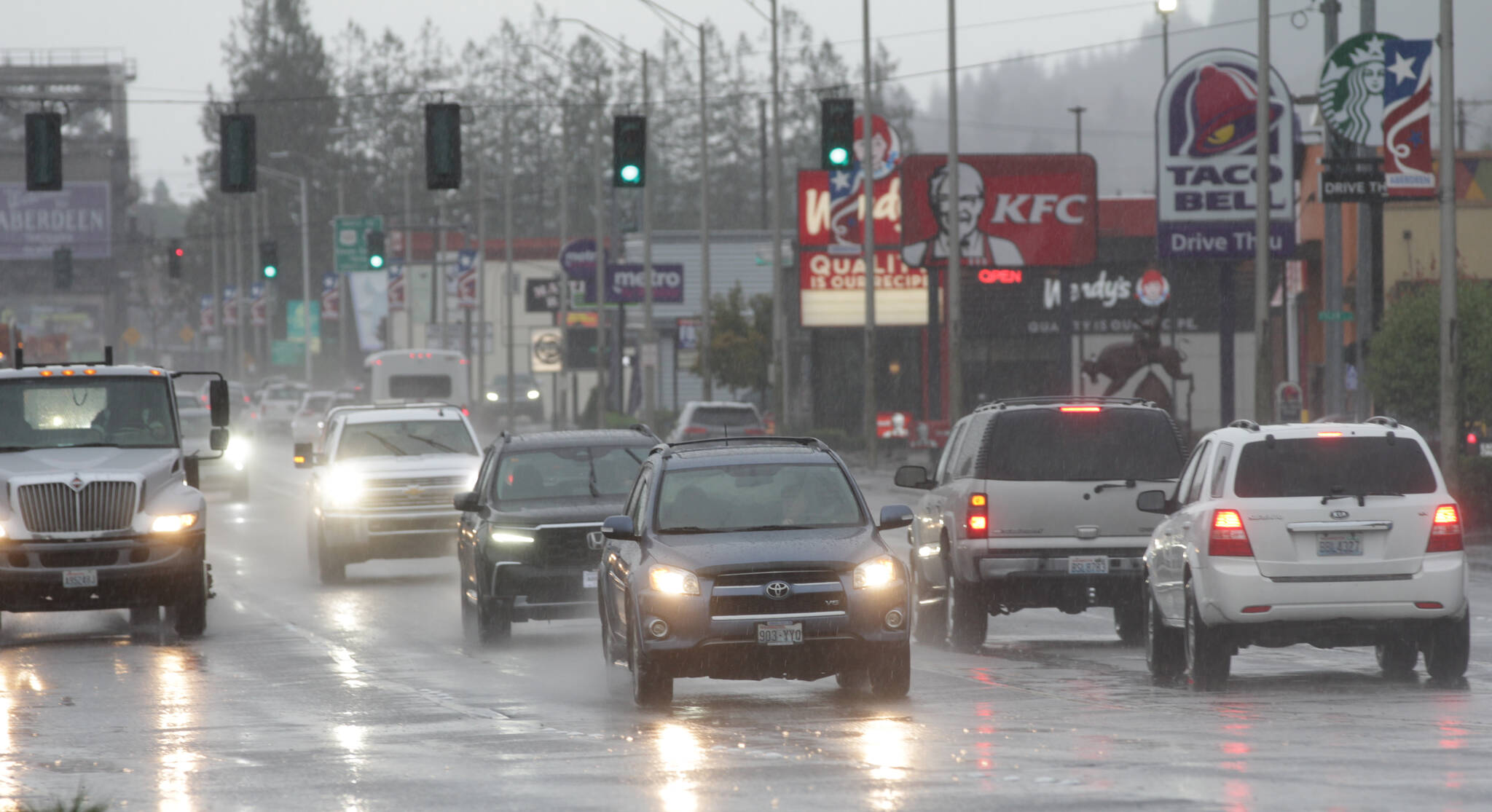As the rain returns and the cold draws in close, local organizations remind Harbor residents to have the safest time they can during the dark months. (Michael S. Lockett / The Daily World)