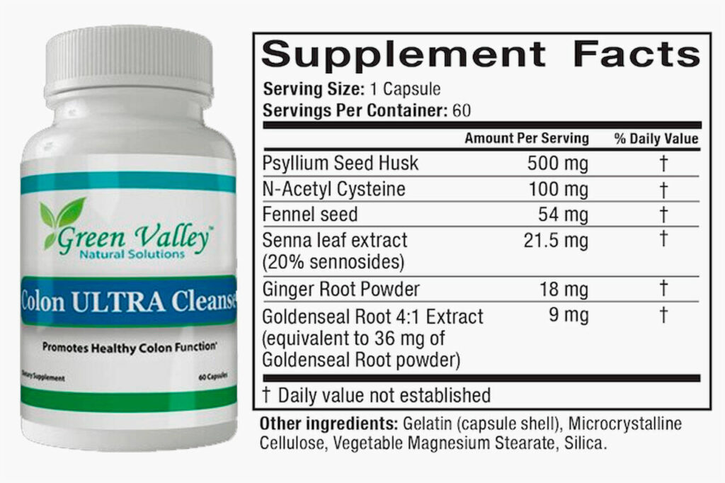 Green Valley Natural Solutions Colon Ultra Cleanse Review Does It