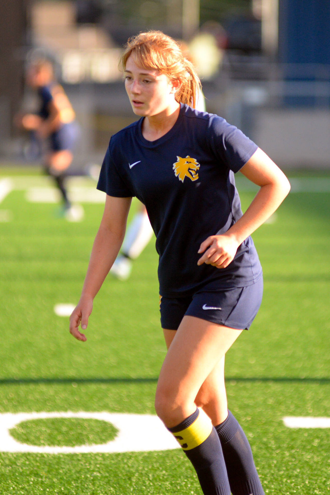 DAILY WORLD FILE PHOTO Aberdeen senior midfielder Zoe Troeh, seen here in a file photo from Sept. 9, was named to the 2A Evergreen Conference’s First Team as a midfielder for the 2023 season.