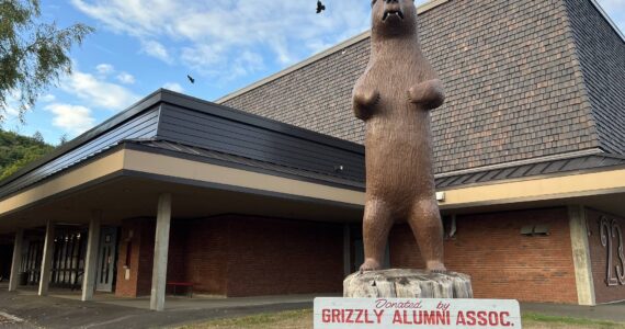 With a new opportunity for state grant funding for seismic retrofits, Hoquiam School District could renovate or build a brand new Hoquiam High School without asking voters for the $42 million bond on the February 2024 ballot, as was previously planned. (Clayton Franke / The Daily World)