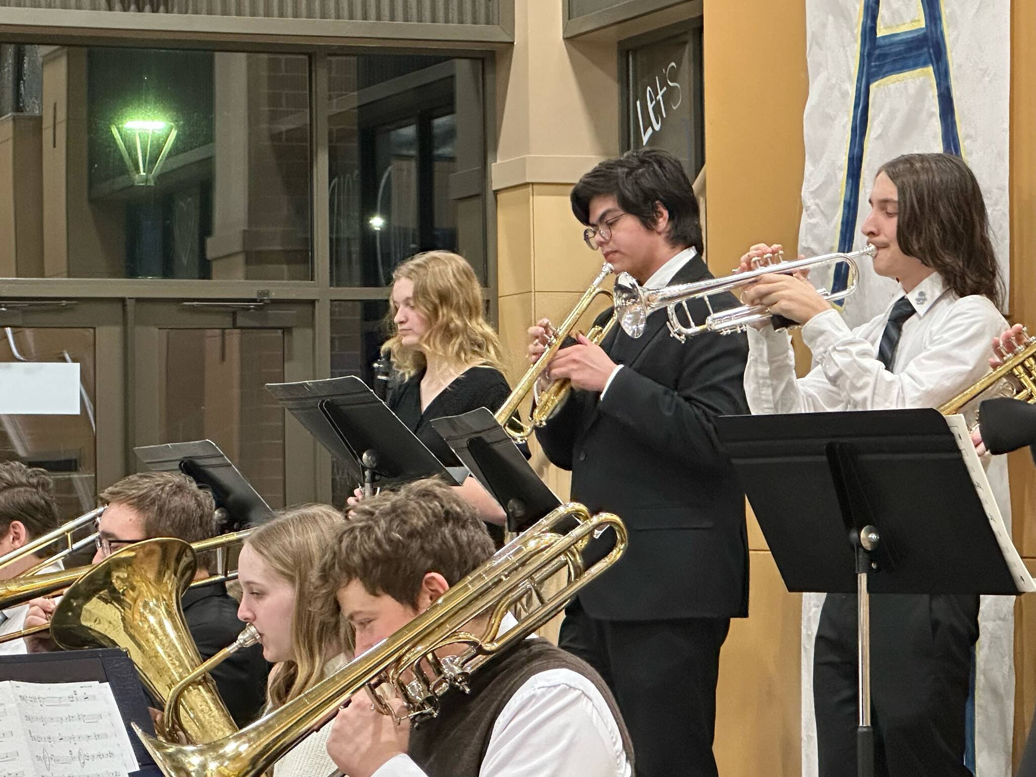 Jesse Winter
Aberdeen music students perform during the 2023 jazz auction and dinner hosted by the Aberdeen Bobcat Music Boosters.