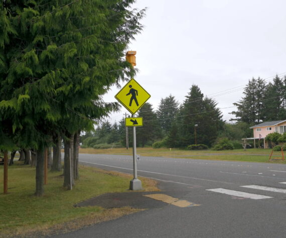 The Daily World file photo
The city of Ocean Shores began the process of procuring designs for a sidewalk construction project on Point Brown Avenue, north of the city’s roundabout.