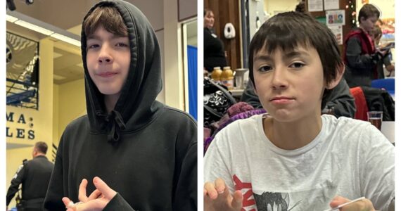 Courtesy photo / APD
Aberdeen police are seeking information on missing brothers Chadwyck Hedstrom-Murray, 15, left, and Conner Garcia, 12.
