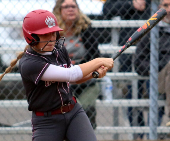 DAILY WORLD FILE PHOTO Hoquiam’s Lexi LaBounty had two hits and scored two runs in a victory over Tenino on Thursday in Hoquiam.