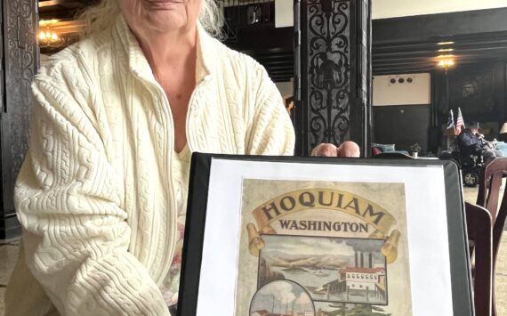 Matthew N. Wells / The Daily World
Connie Parson, who is hosting Historic Hoquiam Memories, wants to help show people the history of Hoquiam on Saturday at noon inside the Emerson Manor — 703 Simpson Ave., in Hoquiam.