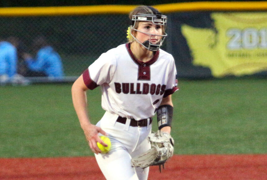 <p>DAILY WORLD FILE PHOTO Montesano pitcher Riley Timmons allowed just two hits in a 4-2 victory over Timberline on Tuesday in Montesano.</p>