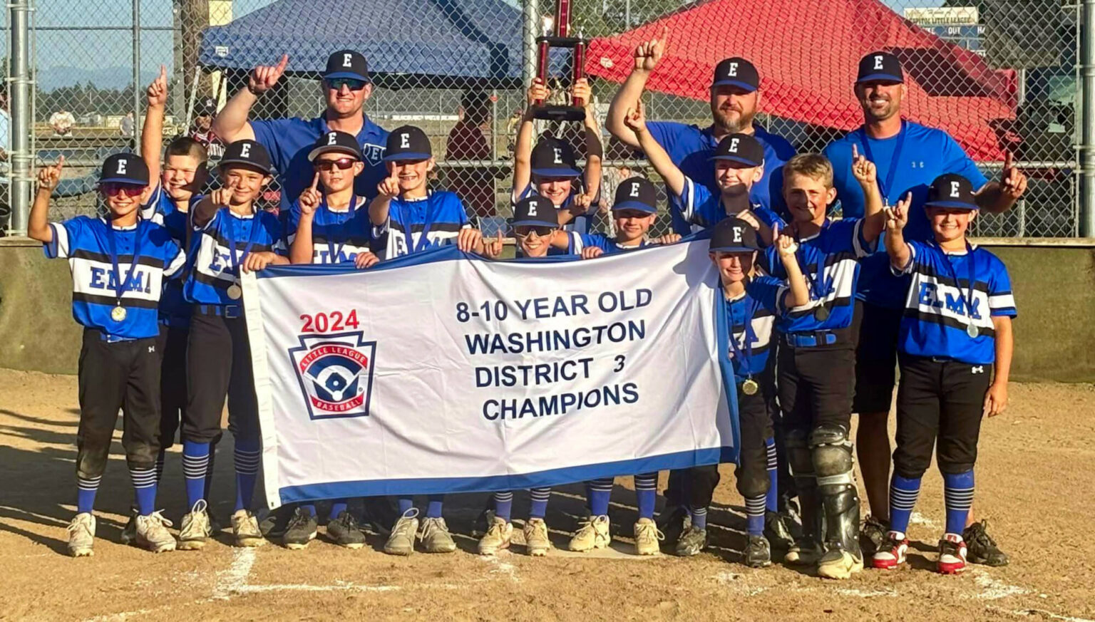 Little League Roundup Elma allstars win 810 Division district title