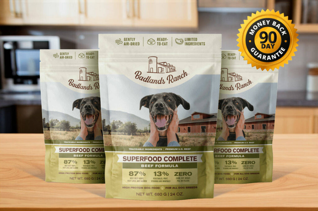 My Dog Tried Badlands Ranch Superfood Complete To Help Me With This Dog