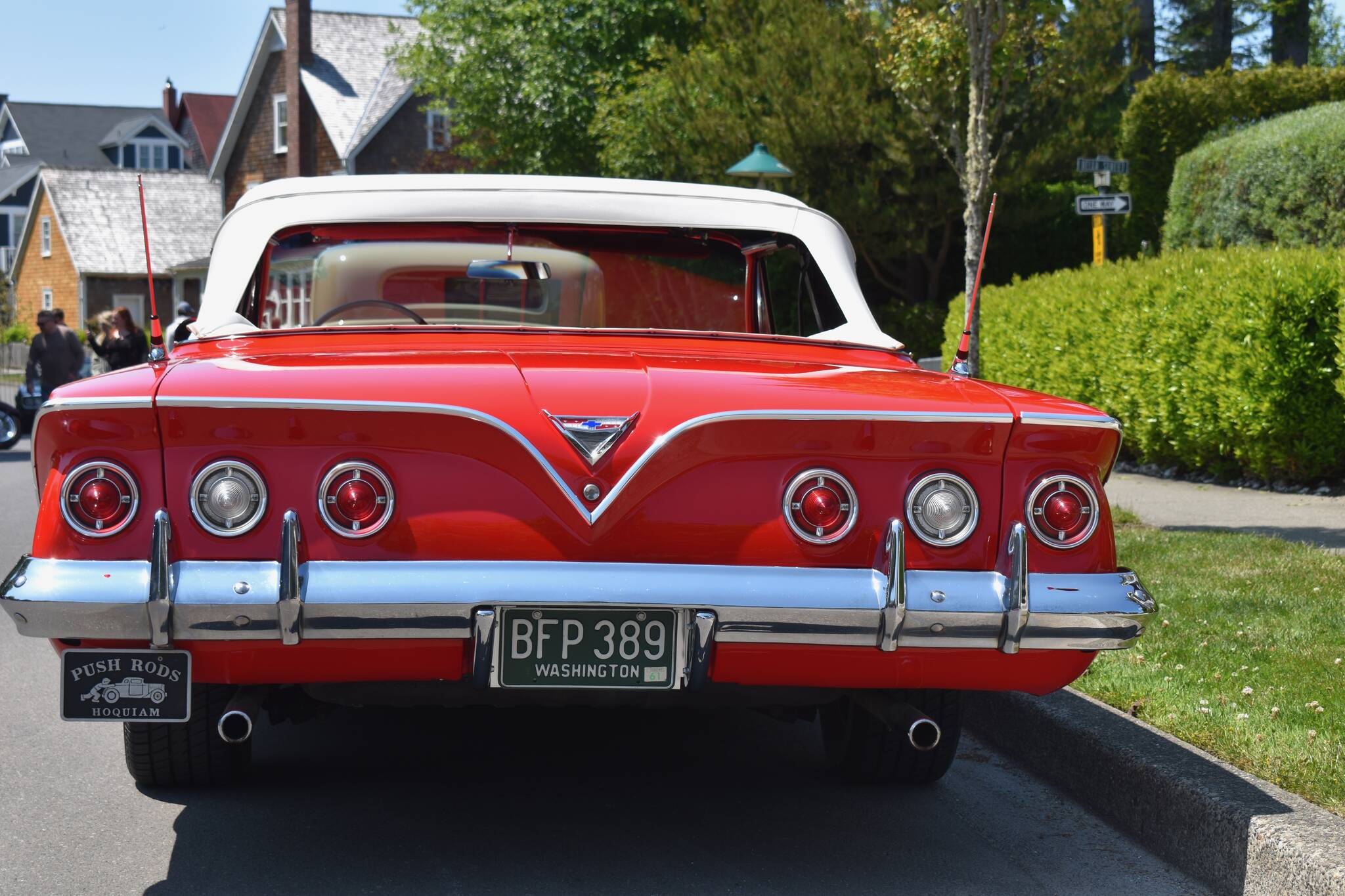 Seabrook’s Blackberry Lane closed to modern traffic and opened to history on wheels for Father’s Day.