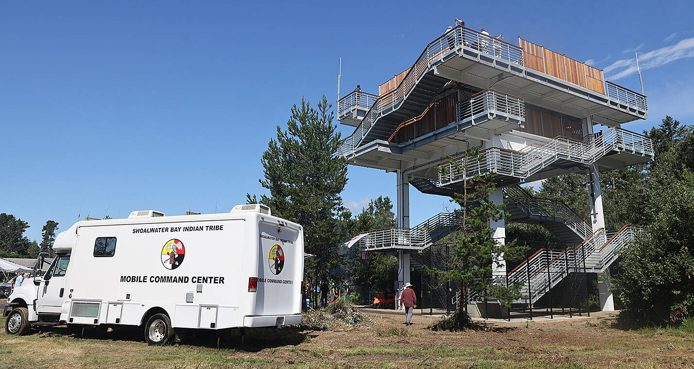 Washington Military Administrator
The nations first tsunami vertical evacuation tower was built in Tokeland in 2022.