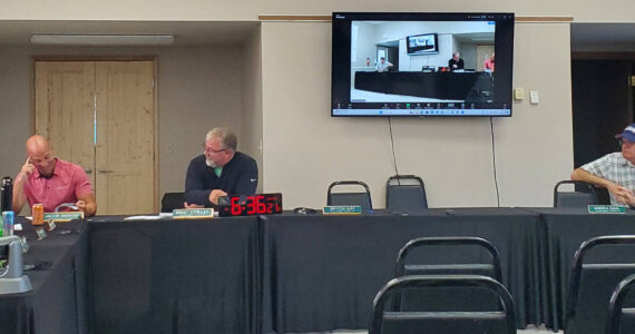 Andrea Watts / The Daily World
At the city of McCleary’s Aug. 13 city council meeting, items discussed by the council included the Train Restoration Proclamation, a call for volunteers to serve on the Planning Commission, a financial update, and a Guestbook Resolution.