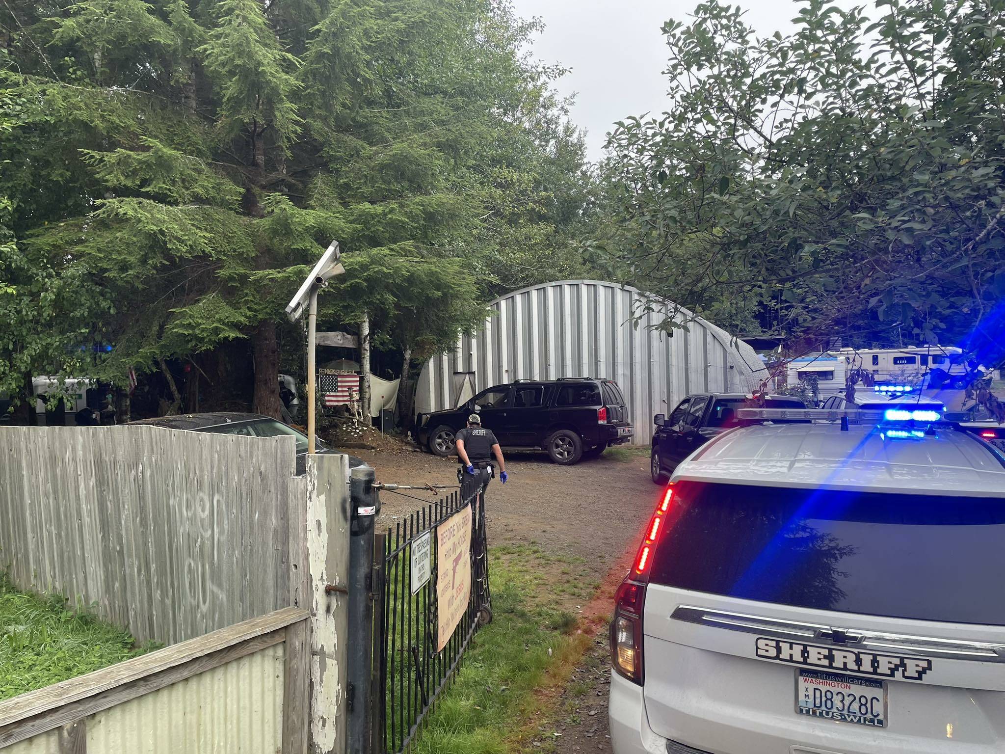 Grays Harbor Sheriffs Office
A search at this home in Hoquiam resulted in the seizure of 29.5 grams of meth and 5 grams of fentanyl.