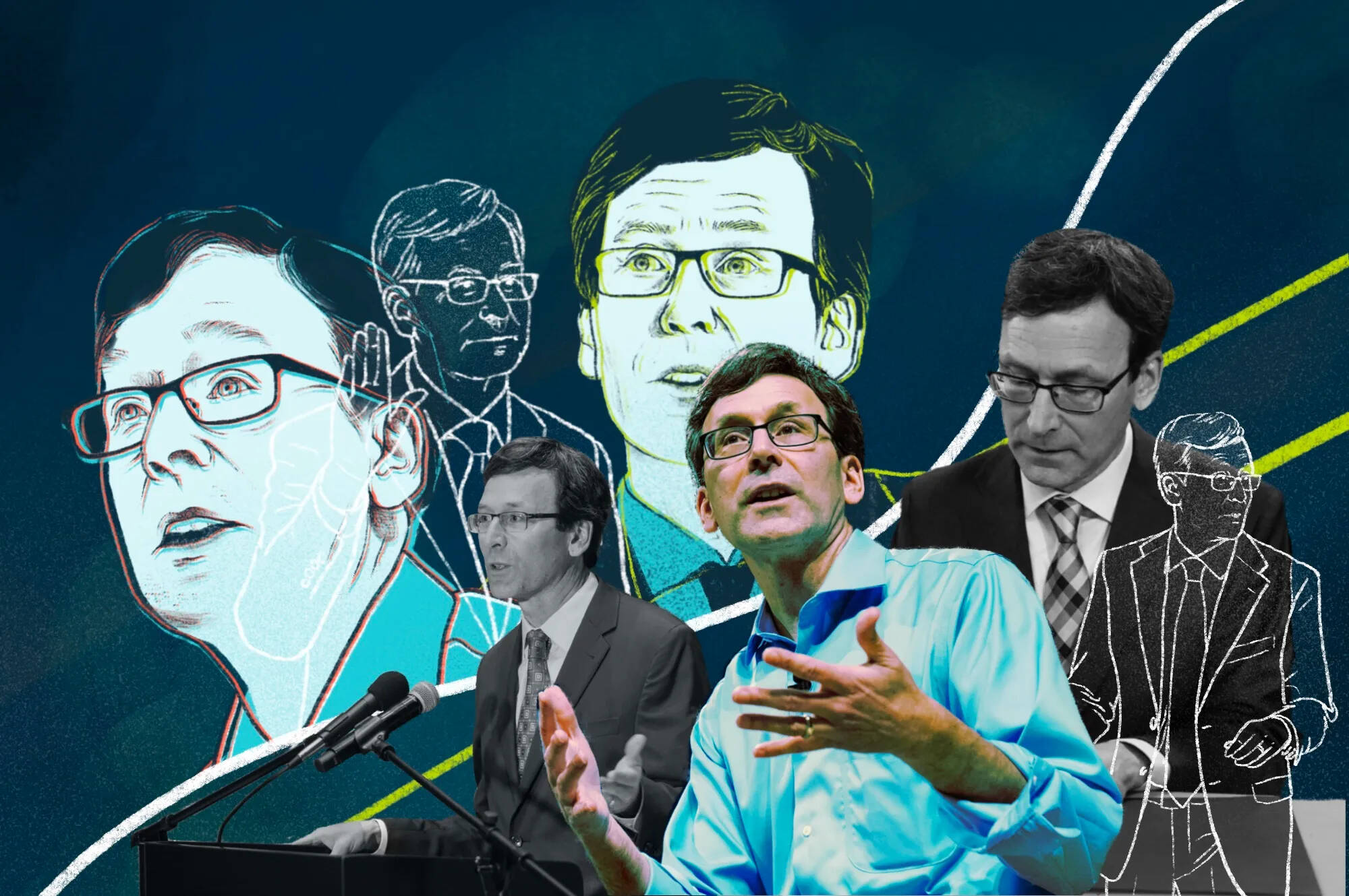 Illustration by Valerie Niemeyer
Fergusons first eight months surprised, confused and disappointed people on all sides of the political spectrum.