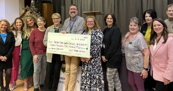 Jerry Knaak / The Daily World
Harbors Home Health & Hospice were selected as the beneficiary at the March 2025 100+ Harbor Women Who Care giving event.