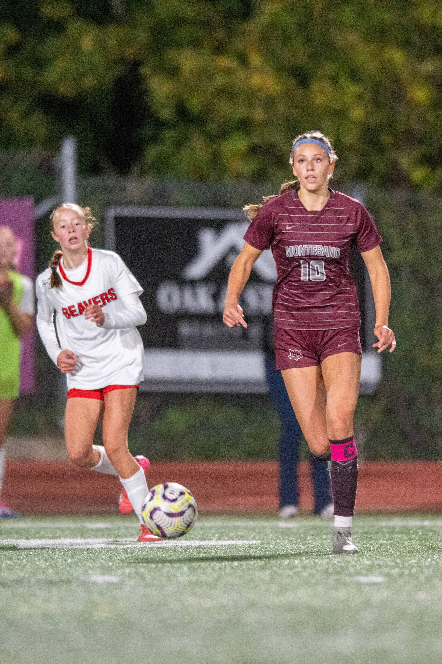 PHOTO BY FOREST WORGUM Montesano senior forward Lex Stanfield (10), seen here in a file photo, scored two goals in a 3-0 victory over Tenino on Tuesday at Beavers Stadium in Tenino.