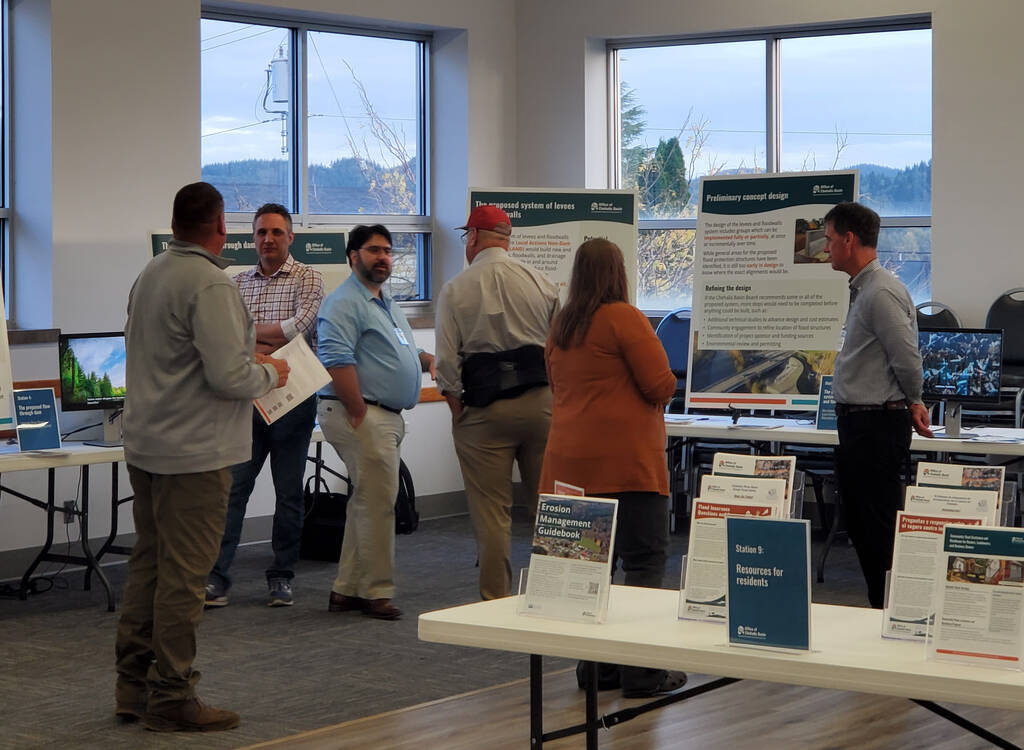 Andrea Watts / The Daily World
On Oct. 8, the Office of Chehalis Basin held a workshop so the public could learn more about the accomplishments of the Chehalis Basin Strategy thus far and long-term projects being considered in 2026.