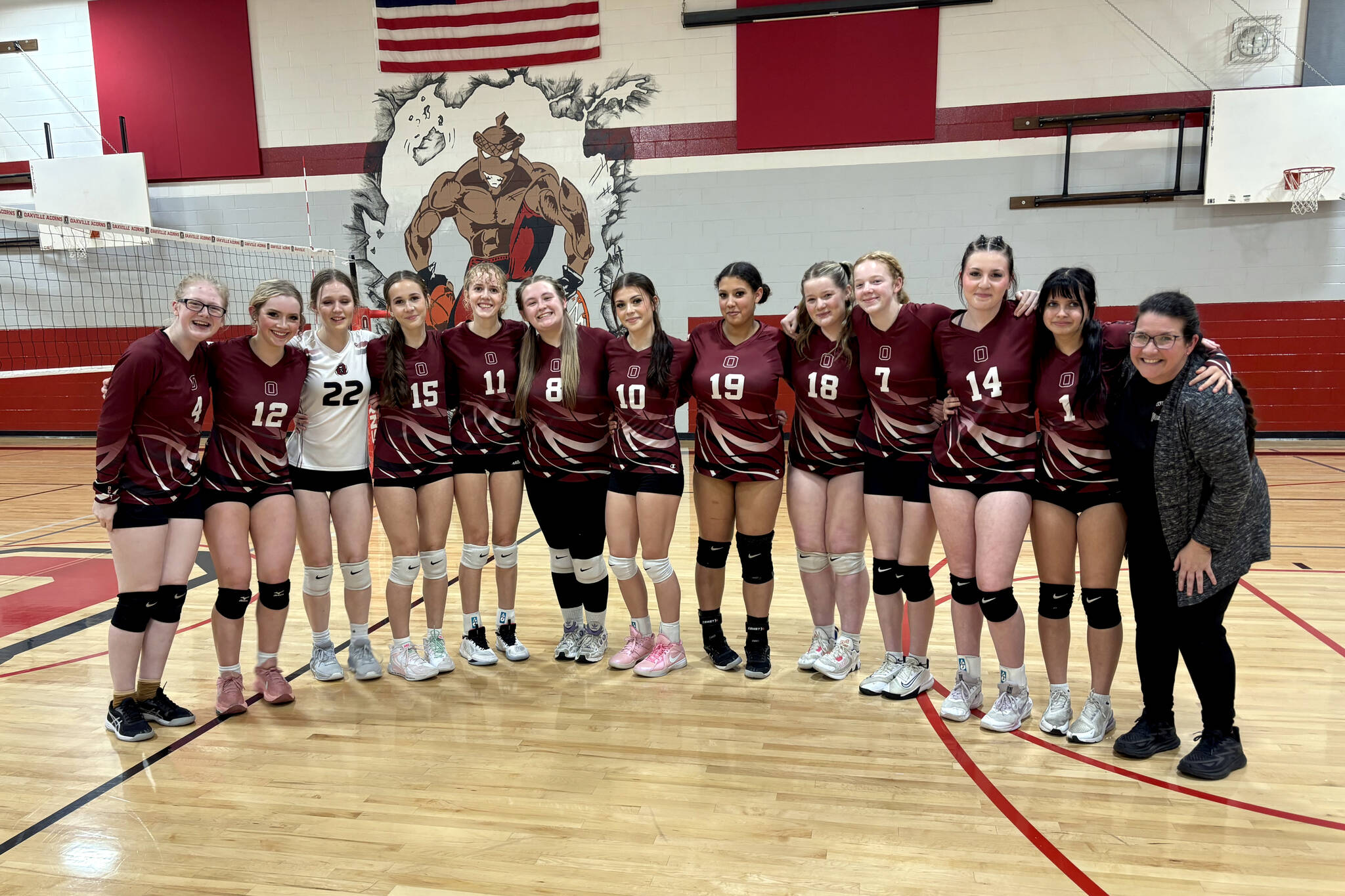 SUBMITTED PHOTO The Ocosta Wildcats defeated Mary M. Knight 3-2 to earn the fourth and final playoff seed out of the 1B Coastal League on Thursday at Oakville High School.