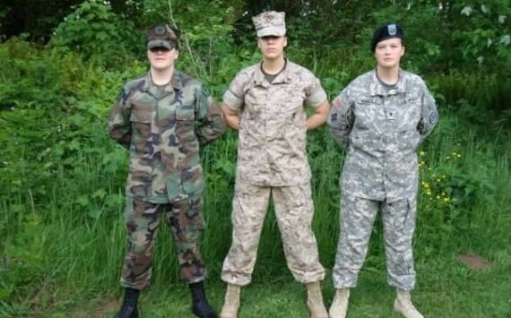 Holly Pierce
Serving in the military runs through Holly Pierce’s family. Her sister, Julia Arnold, is a Naval Academy graduate, and her sister, Amy Norton, served in the Marines.