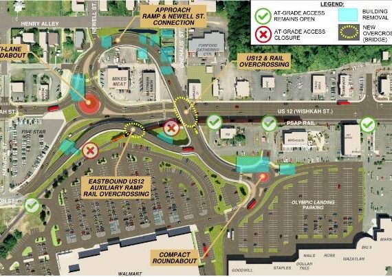 <p>City of Aberdeen</p>
                                <p>Alternative 8 has been approved as the preferred geometric layout for the US 12 Highway–Rail Separation Project.</p>