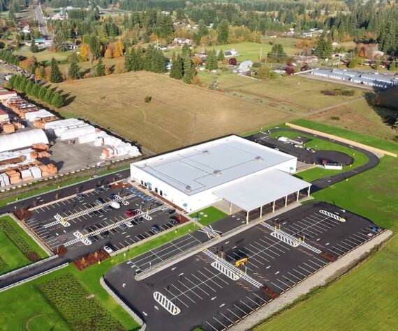 Amazon photos
The new Amazon delivery station in Elma.
