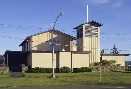 Fundraising for the current church began in 1961 and was completed in 1966. (Caroline Hardy)