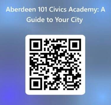Aberdeen 101 Civics Academy QR code