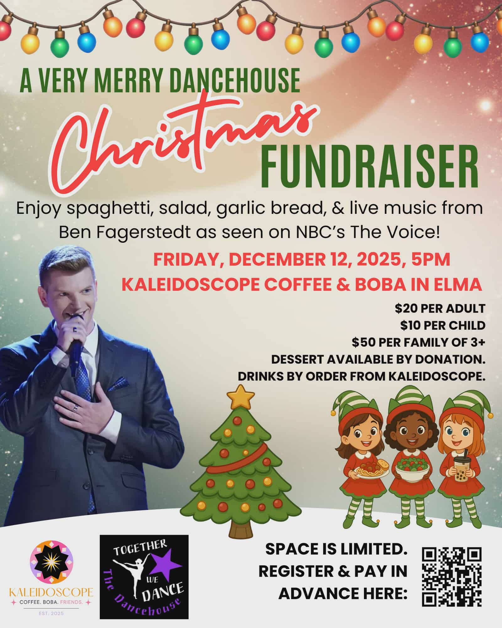 A Very Merry Dancehouse Christmas Fundraiser
