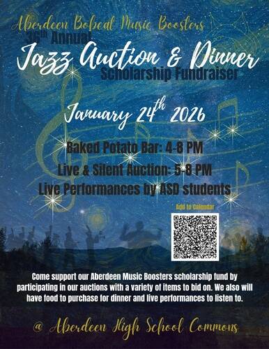 Aberdeen School District Jazz Auction and Dinner