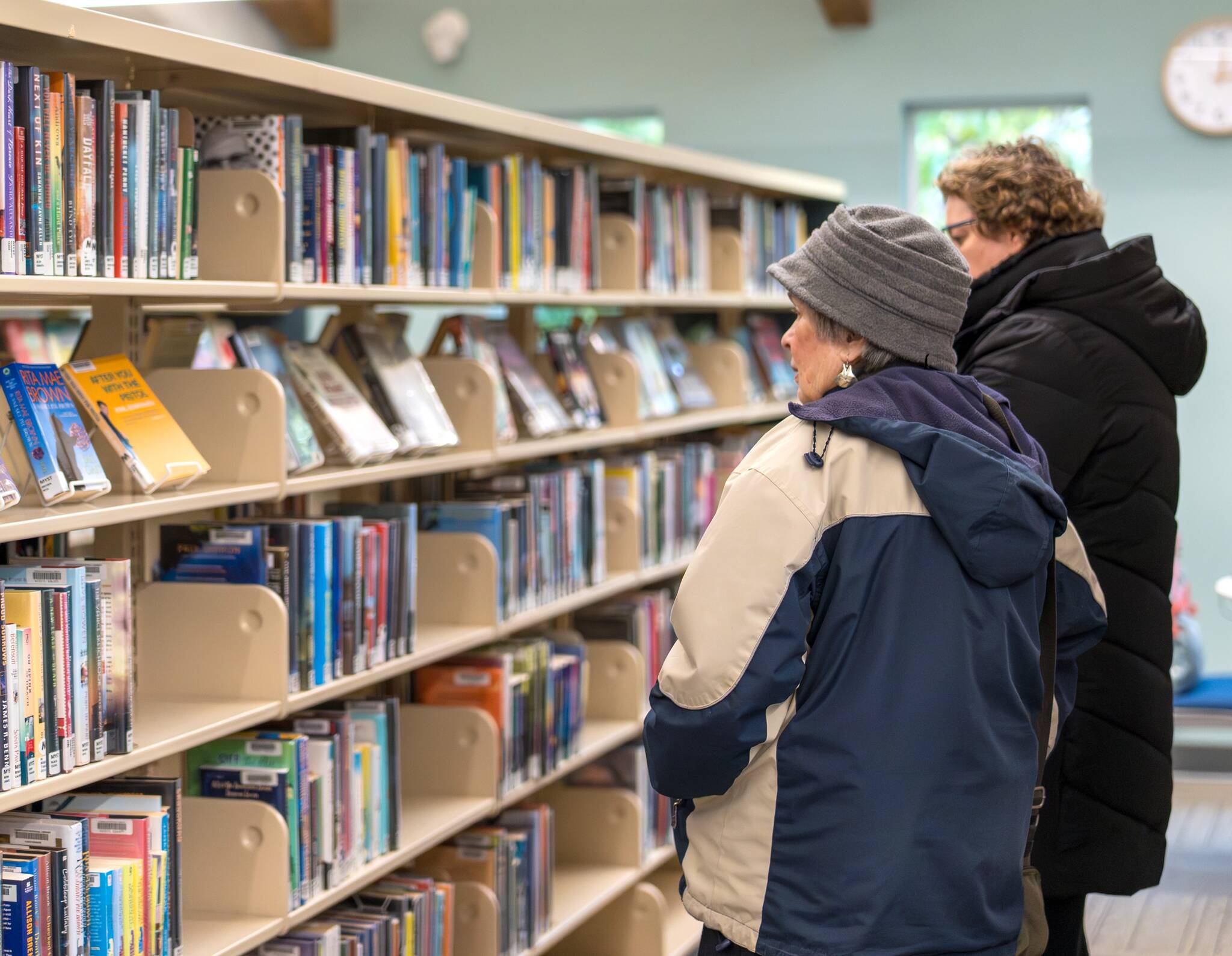Timberland Regional Library
Patrons browse the racks at a Timberland Regional Library branch.