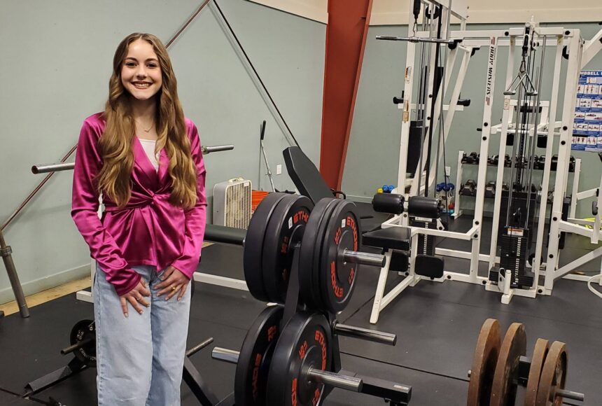 <p>Andrea Watts photos / The Daily World</p>
                                <p>Jacelyn Ralkey, a freshman at Elma High School and former student at McCleary School, led a fundraising effort to purchase new equipment for McCleary School&rsquo;s weight room.</p>